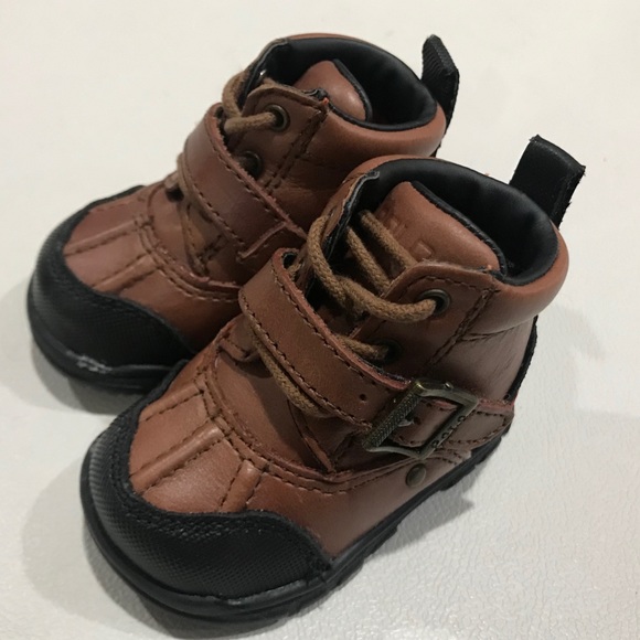Polo Ralph Lauren Other - Polo Ralph Lauren Infant Booties Size 0